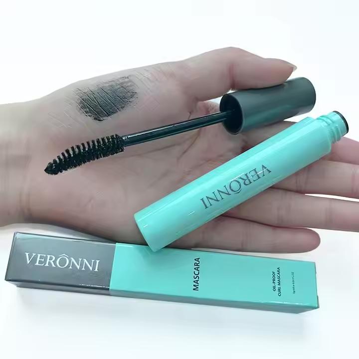 Mascara Uốn Cong Trang Điểm, Chuyên Nghiệp, Nhanh Khô, Không Thấm Nước, Màu Đen, Thích Hợp Để Trang Điểm Cosmetic Mỹ Phẩm mascara  volume 2