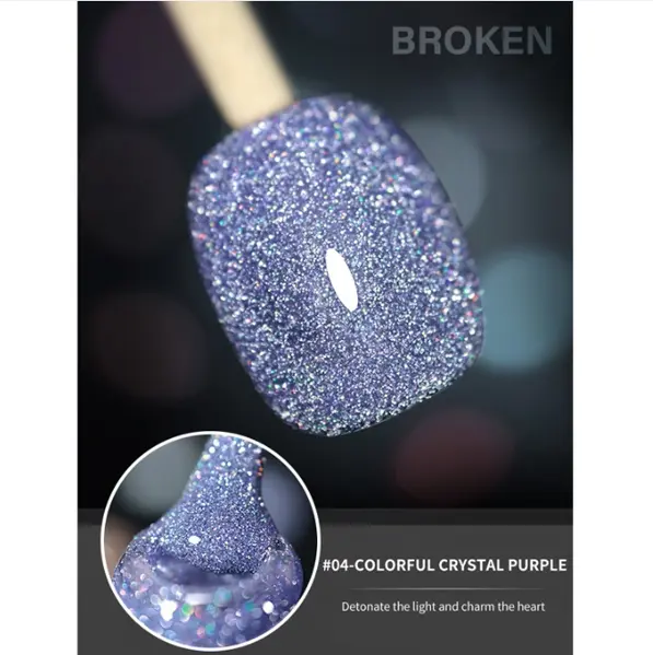 Nail Annies Gel Disco 15ml Nail Polish Elegant Nail Art Gel Longlasting Gel Nail Polish Kutek Disco Perawatan Kuku Cantik 8