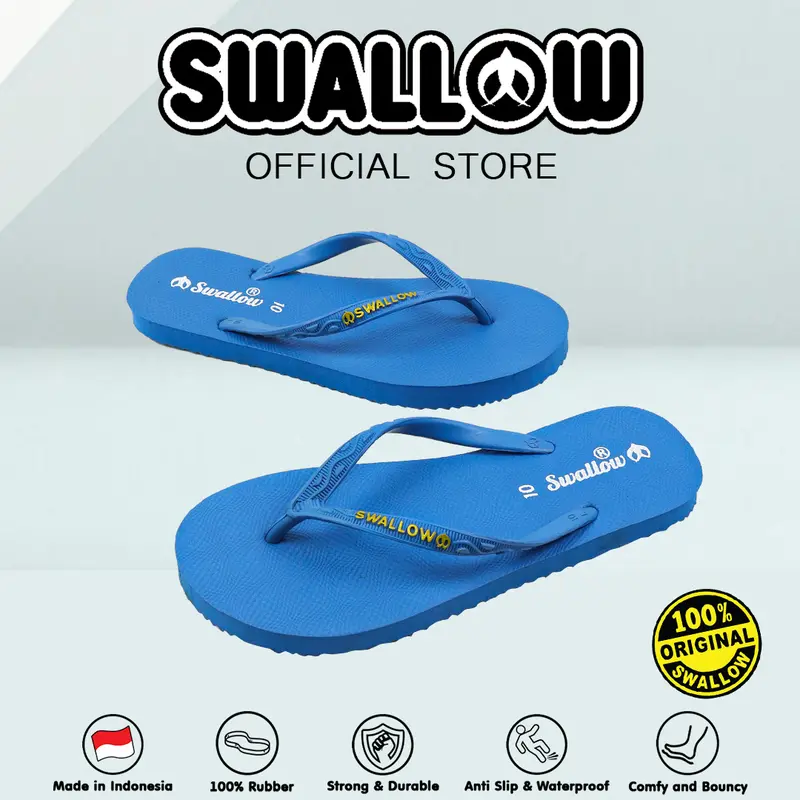 Swallow Sandal Jepit Nice - Sandal Jepit Karet Wanita Dewasa Anti Slip 3