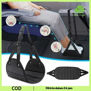 COD Pijakan Kaki Gantung Foot Rest Hammock Gantung Penyangga Kaki Travel Portable Sandaran Kaki Gantung