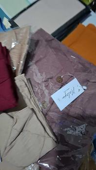 Product Review of Malayin19 Mecca blouse kemeja wanita polos linen kekinian Baju kerja atasan panjang muslim dewasa Casual Formal Kerah Nyaman Basic Santai from d**y 0