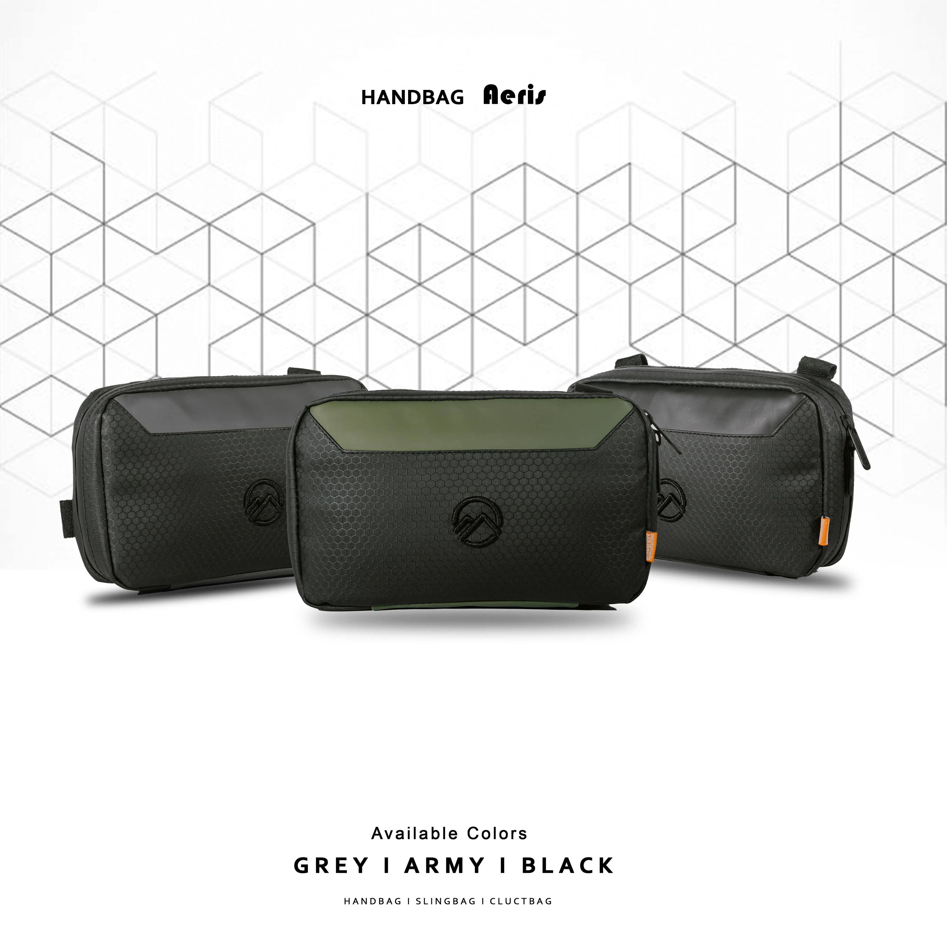 MMO SPORT - Handbag Aeris Premium Exclusive Tas Selempang Clutchbag Pria Waterproof Waistbag