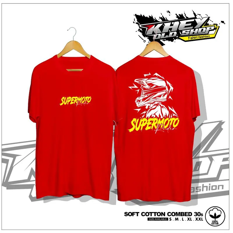 0Kaos Baju Supermoto Rider Indonesia KLX DTRACKER CRF WR150 Kaos Otomotif - Kheyoldshop 2