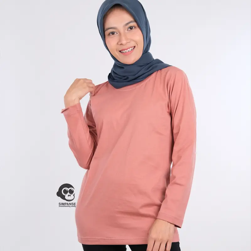 Simpanse KAOS NON BUSUI SIMPANSE Lengan PANJANG 0