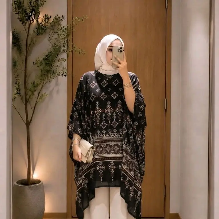 OUTER KONDANGAN outer kalong terbaru 2027 Outer kece Ceruty Babydoll All Size Ld 90cm-140cm