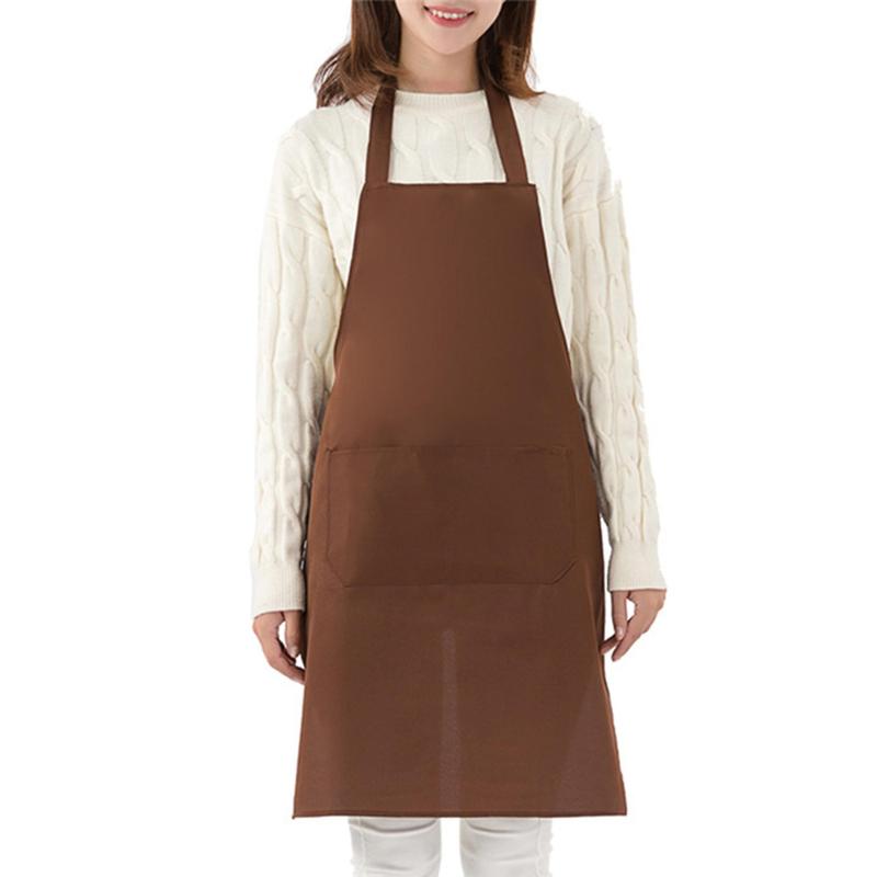 Product Introduction of Tạp Dề Nhà Bếp, Chống Thấm Nước Và Chống Dầu, Màu Trơn Không Tay, Thoáng Khí Và Bền, Thích Hợp Để Nấu Ăn, Tạp Dề Gia Đình 18