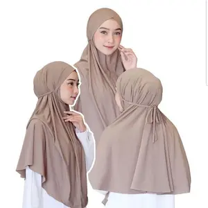 FAEYZA ALWA - Hijab Bergo Jersey Tali Jilbab Instan Khimar Jersey Premium