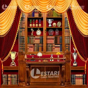 BACKGROUND / BACDROP WISUDA VINTAGE - DIGITAL PRINT - DOFF - MURAH