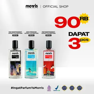 SOFTBOY BUNDLE PARFUM ISI 3 | Morris Lifestyle Edition Independent × Metropolis × Freedom