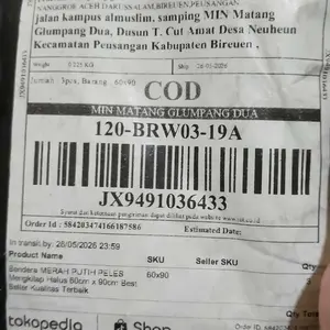 Bendera MERAH PUTIH PELES Mengkilap Halus 60cm x 90cm Best Seller Kualitas Terbaik