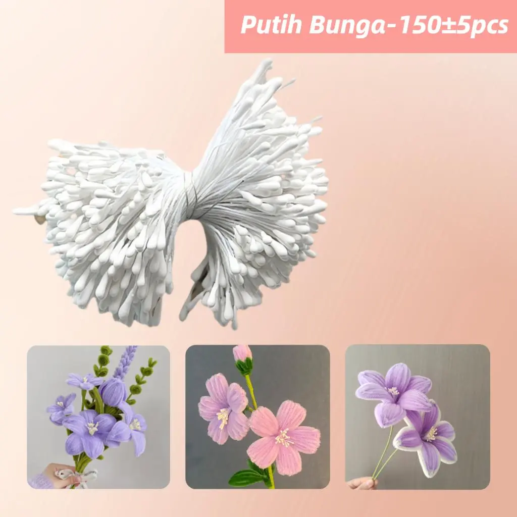 Putih Bunga -150PCS