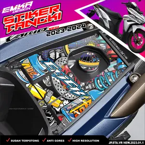 (COD) STIKER TANGKI VARIO NEW 2018 SAMPAI 2024 VARIASI TANGKI BENSIN VARIO 125 DAN 150
