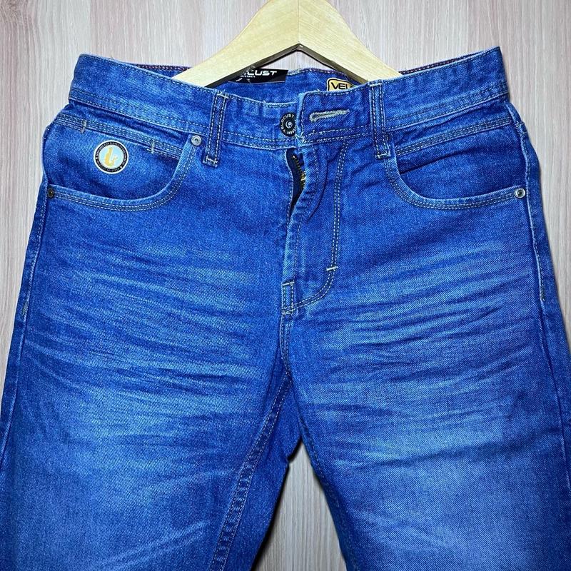 Celana Jeans Velocust Standar Ringkel Non Stretch 4
