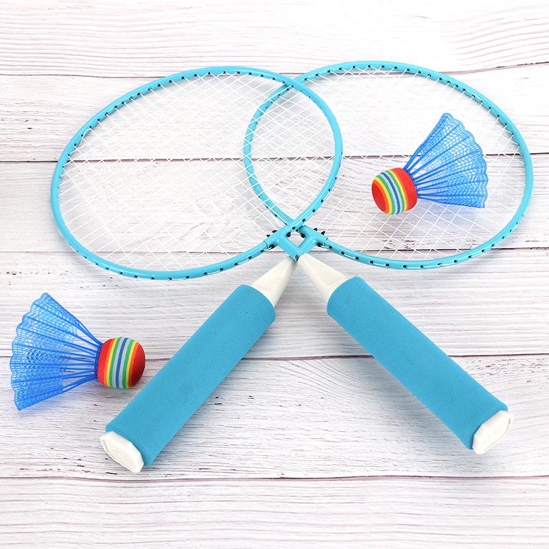 Durable Plastic Badminton Racket Toy Set For Kids With Colorful ...