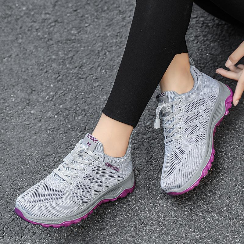 Sepatu Wanita Dewasa Terbaru Sepatu Sneakers Wanita.Sepatu Olahraga Wanita Bernapas.Sepatu Jalan Santai  Casual  Shoes Running Sport 6