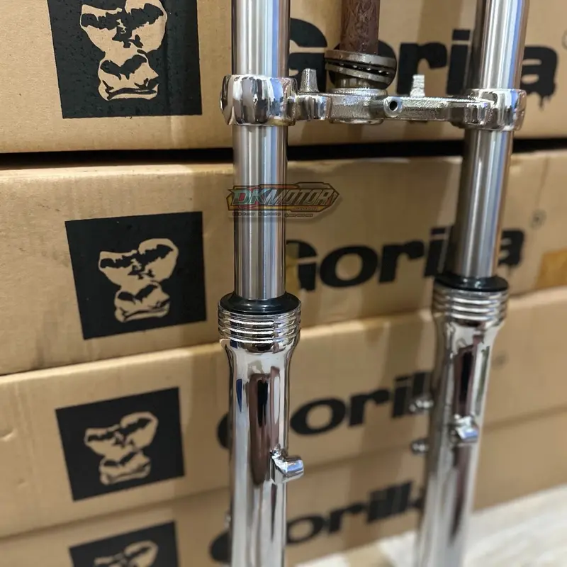 Shock Skok Depan NINJA R Old Gorilla Crom Krom Chrome pnp RX KING RXZ RXS 2
