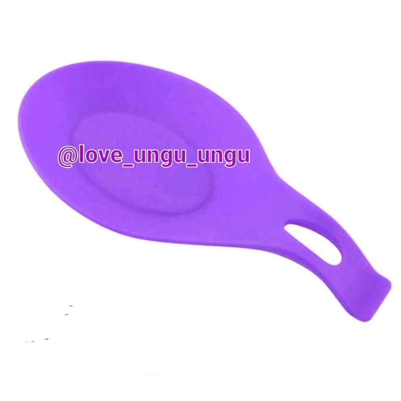 Tatakan Alas sutil Ungu Silikon Kitchenware Silicon Dapur Masak 0