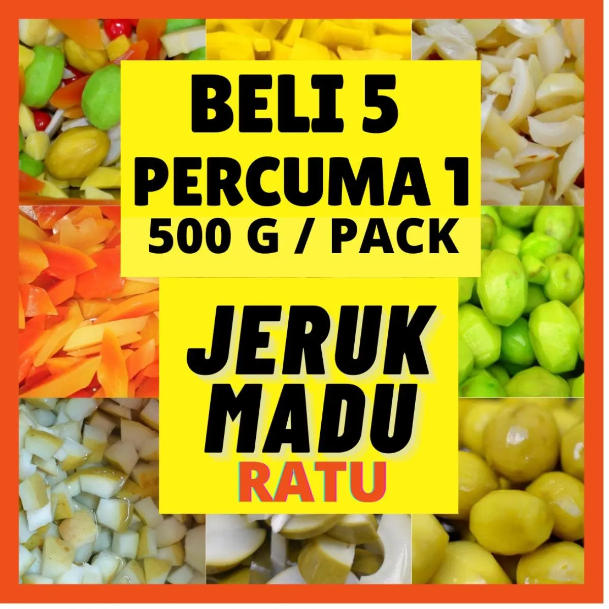 JERUK MADU RATU 500G SEPAKET Dried