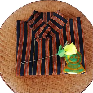 baju lurik jawa pria / baju lurik modern pria