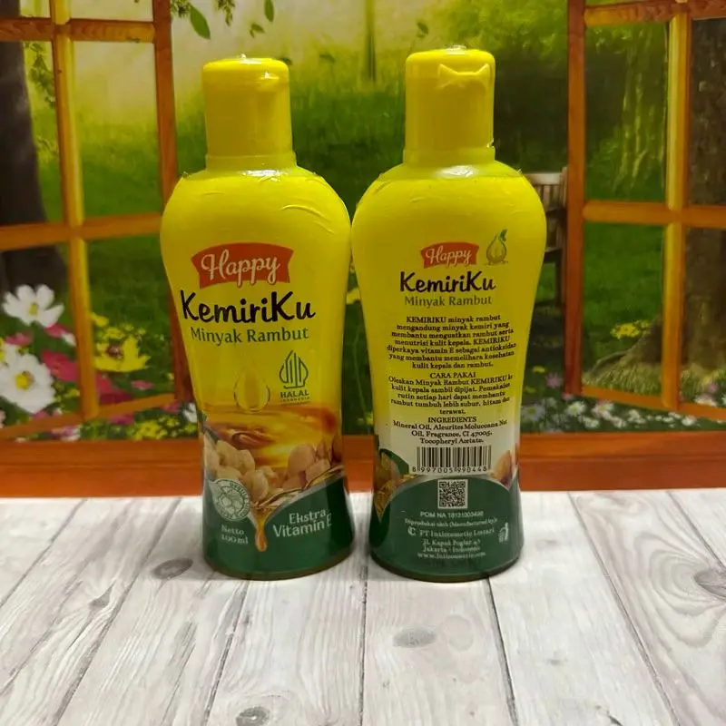 Happy Kemiriku Shampo & Minyak Rambut 100ml BPOM 2