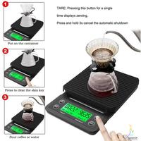 Gambar DH-E50 Timbangan Kopi Digital Timbangan Kopi Tetes Pengisi Daya Tipe-C Pengatur Waktu 5KG / 0.1g Akurasi Tinggi - DH-E50-Brown-5kg-0.01g dari Mawar Best Shopping Kab. Tangerang 4 Tokopedia