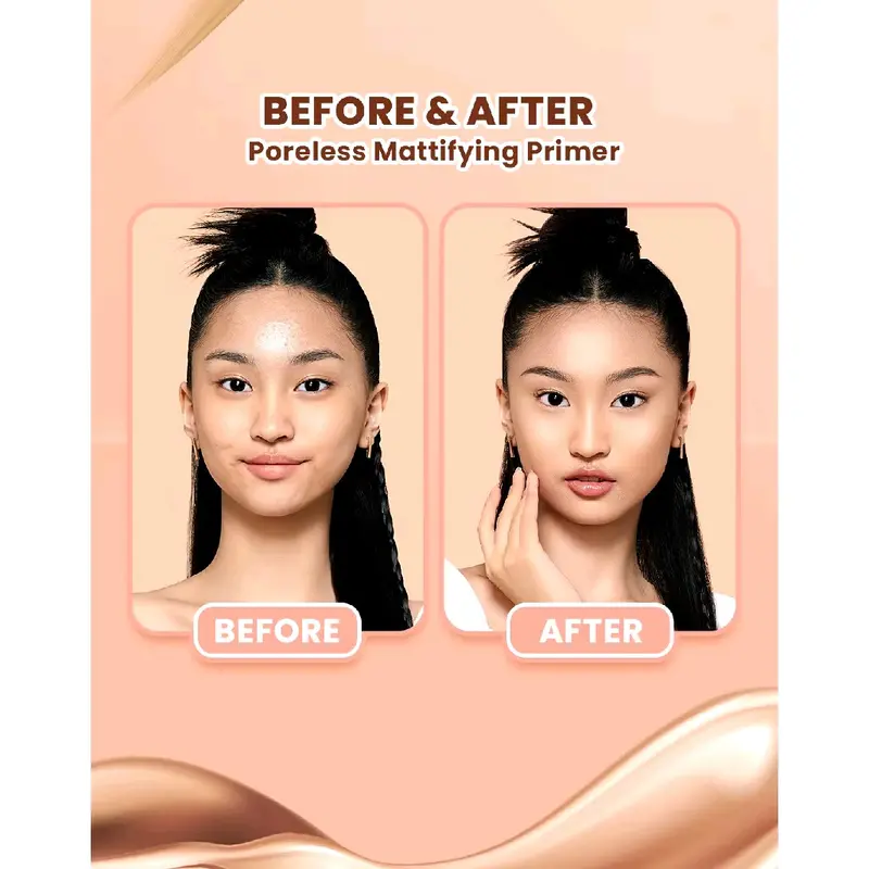 Hanasui Poreless Mattifying Primer -Menyamarkan Pori - Pori Garis Halus Kerutan 1
