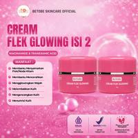 Gambar Betobe Cream Flek Glowing Pelicin Kinclong Membantu Menyamarkan Flek, Menyamarkan Noda Hitam, Mencerahkan, Mengglowingkan, Melembabkan, Mengencangkan, Menurtrisi Kulit BPOM & HALAL - Cream Flek Glowing Isi 1 Pcs dari BETOBESKIN.ID Kab. Tangerang 2 Tokopedia