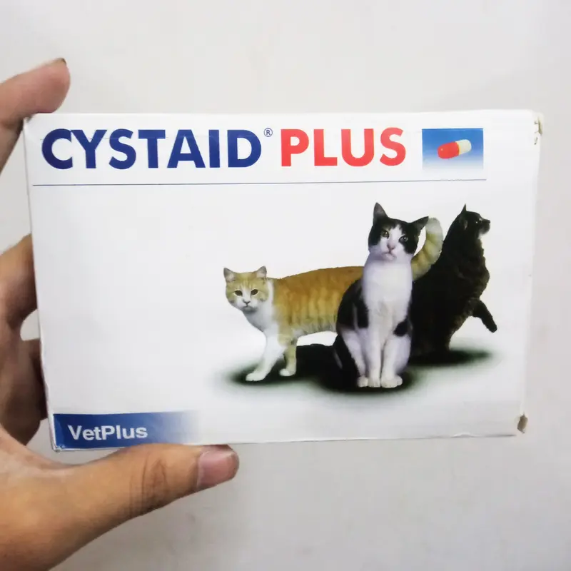 Cystaid Plus Urinary Tract Vetplus Per 1 kapsul Suplemen Obat Sakit Pipis Berdarah / Susah Kencing / Kemih FUS / FLUTD Kucing & Anjing (1 KAPSUL) 3