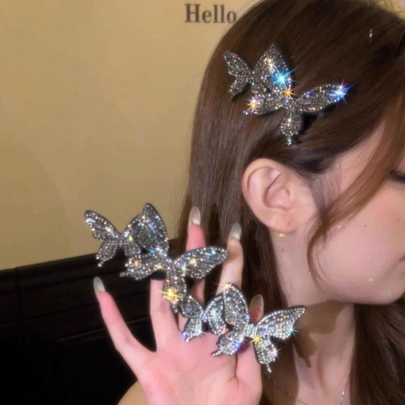  Kẹp Tóc Nơ Kim Cương Thanh Lịch Và Tinh Tế Phụ Kiện Tóc Thích Hợp Cho Tóc Gãy Và Tóc Mái Hàng Mới Về Năm 2025 