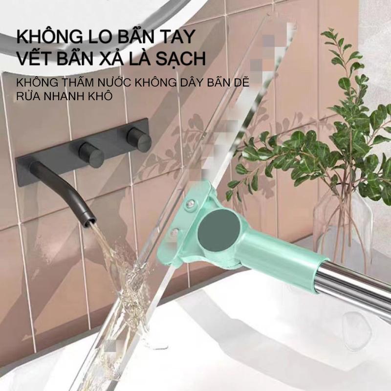 Chổi Lau Nhà, Chổi Lau Nhà 2 Trong 1, Chổi Lau Silicon, Sử Dụng Trong Nhà Vệ Sinh Và Phòng Tắm, Lau Ướt Và Khô 2