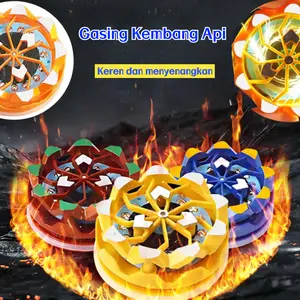 Mainan Baru Gyro Putar Anak Pelajar Warna-warni Bercahaya Lampu Bercahaya Desain Kuat Efek Bercahaya Super Menyenangkan