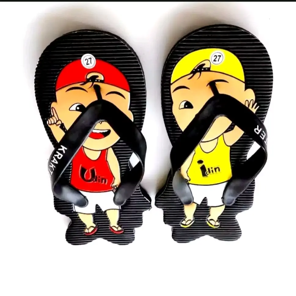 Sandal Anak Laki kaki Kekinian Karakter upin+ipin