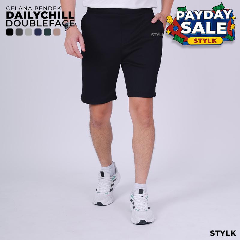 Celana Chinos Pendek Doubleface Daillychill - Stylelaki 0