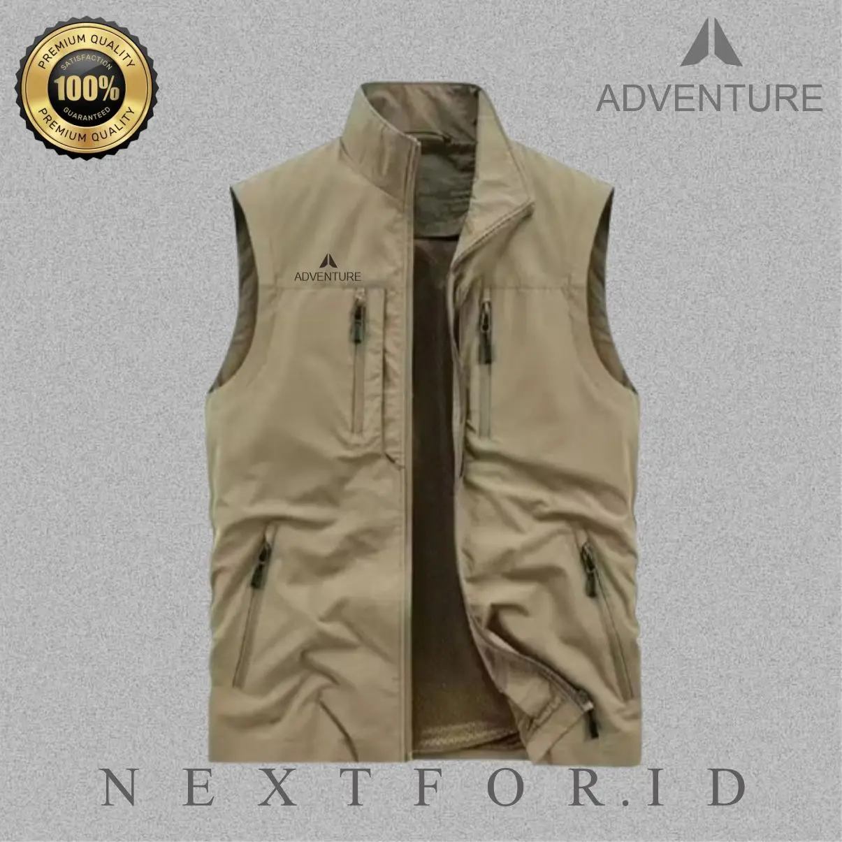 ADVENTURE ROMPI Pria Rompi Motor Keren Terbaru Harrington NXF2 - Casual, Parasut Waistcoats