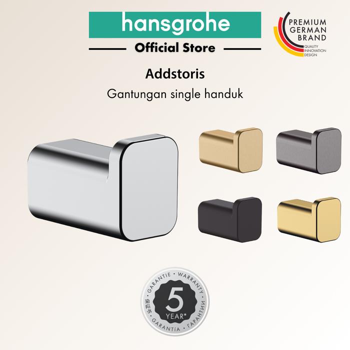 Promo hansgrohe addstoris single hook 41742007 - MATT BLACK - Kab ...