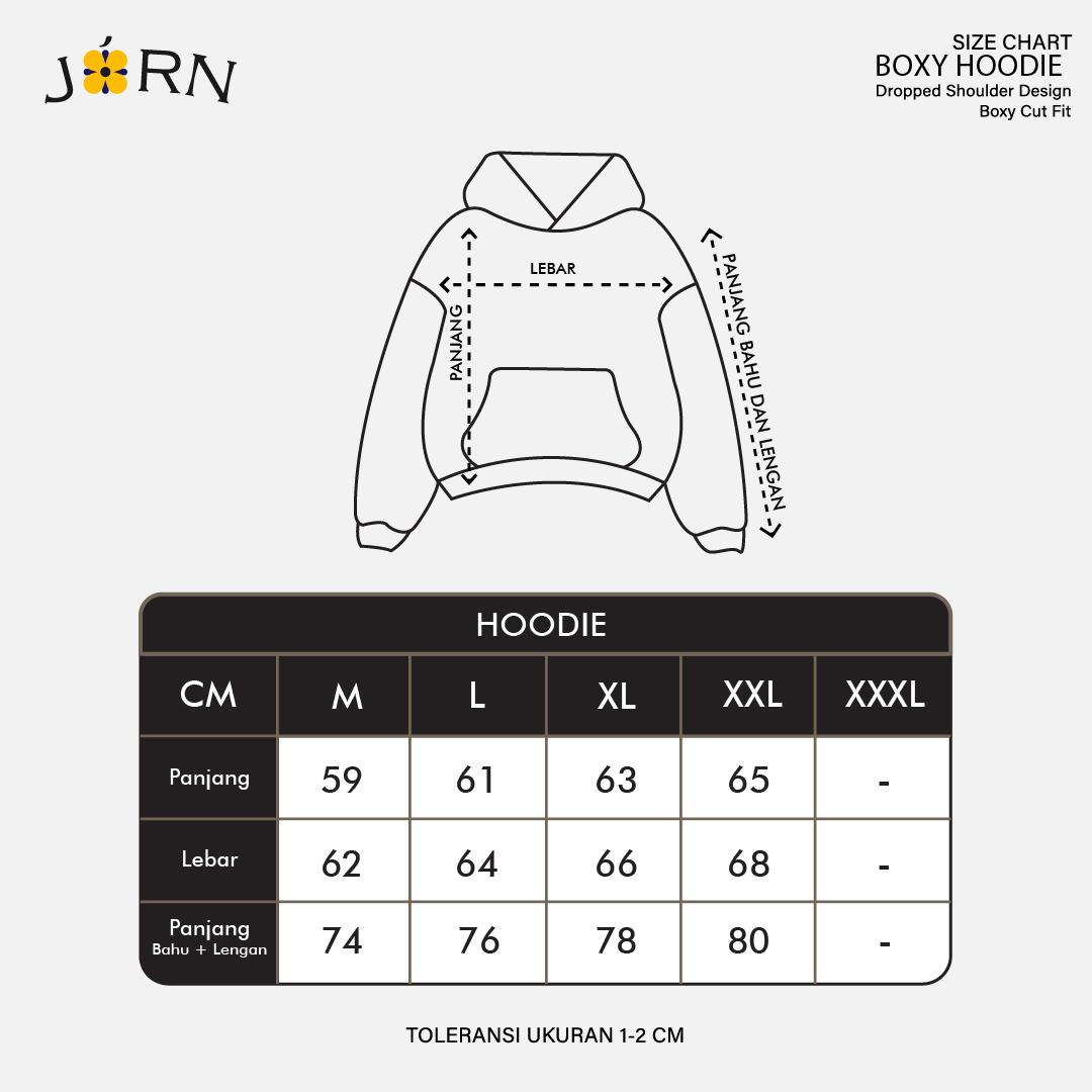 JORN - Hoodie Boxy Basic Special Edition 300/330gsm / Boxy FIt / Boxy Oversized / Hoodie Basic / Hoodie Polos