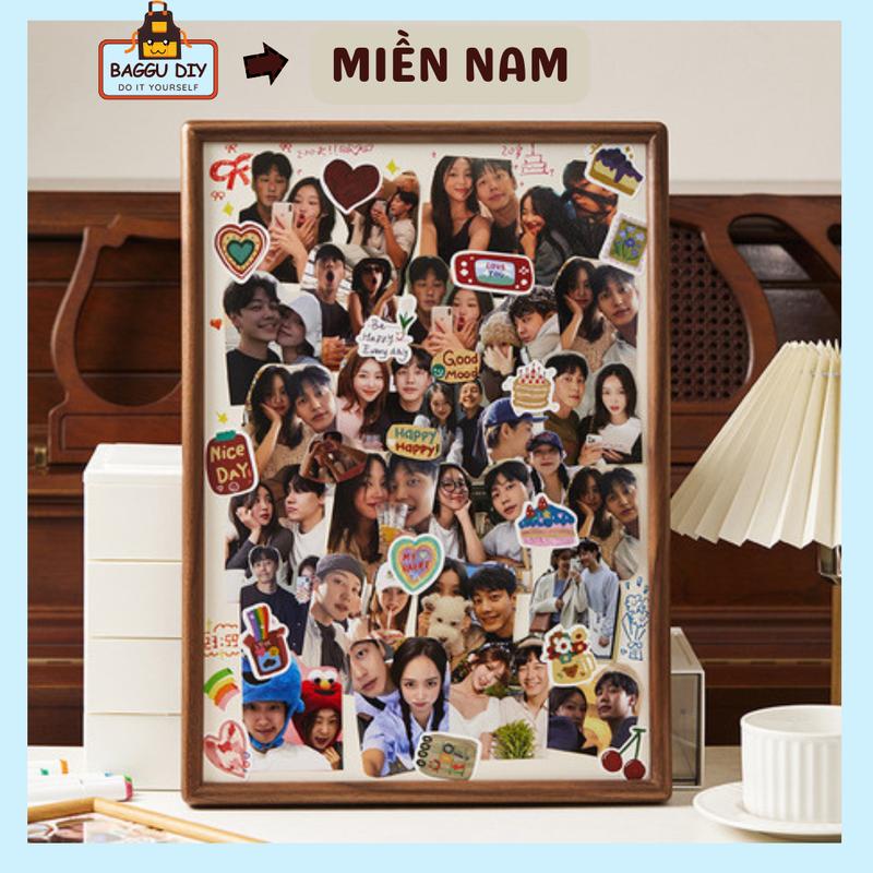 IN ẢNH Khung Ảnh Kỉ Niệm DIY In Ảnh Theo Yêu Cầu Tự Trang Trí Theo Sở Thích - Quà Tặng Ý Nghĩa Dịp Kỉ Niệm Valentine Sinh Nhật Lễ Tốt Nghiệp 20-10,... Baggu DIY