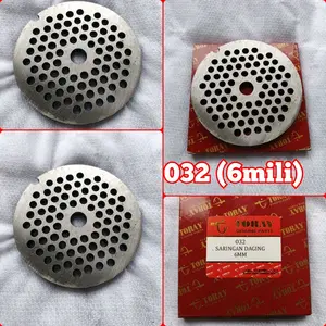 Saringan daging 032 (6mili) saringan gilingan daging 032 lobang 6 mili