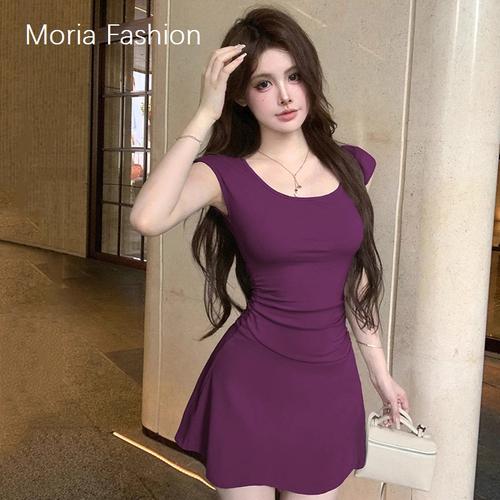knee length dresses for ladies Tavimart Korean style Summer Elegant Ballet Mini Dress Sexy Hot Sweet   tavimart