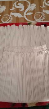 Product Review of HNGK Rok Plisket BB Mayung / Rok Plisket Mayung / Pleated Skirt Dewasa (036) Formal Karet Nyaman Stretch from L**🍜 0