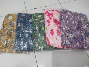 Product Review of Gege-  Natasya dress/ daster Motif bunga dress fashion wanita  banyak motif from v**n 0
