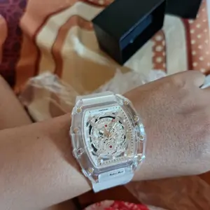 Jam Tangan Pria Wanita Fashion Bisnis Elegan Jam Tangan Anti Air Murah Putih Merah Hitam Biru Hijau Kuning Watches Waterproof 2105