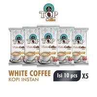 Gambar TOP Coffee Kopi Instant White 21g isi 10pcs x5 dari Wings Indonesia Kab. Bekasi 1 Tokopedia