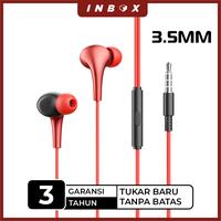 Gambar INBOX ENCOK H-1 Earphone 3.5mm Super Bass HD Audio Stereo Microphone Headphone Headset dari INBOX Jakarta Kota Administrasi Jakarta Pusat 1 Tokopedia