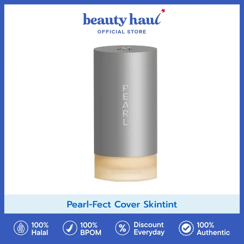 MAD FOR MAKEUP Pearl-Fect Cover Skintint - Mad For Makeup Skintint, Skintint Natural, Tinted Moisturizer untuk Makeup Glowing