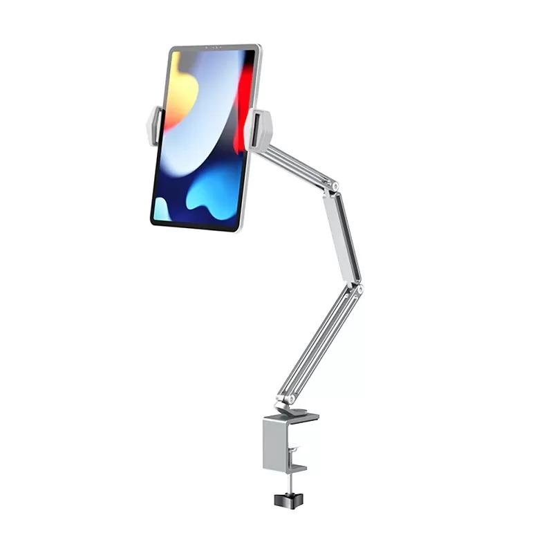 Arm nâng, tay nâng máy tính bảng kẹp cố định vào bàn P60 PLUS - kiêm giá đỡ kẹp giữ iPad, iPhone, Kindle xoay 360 độ. 1