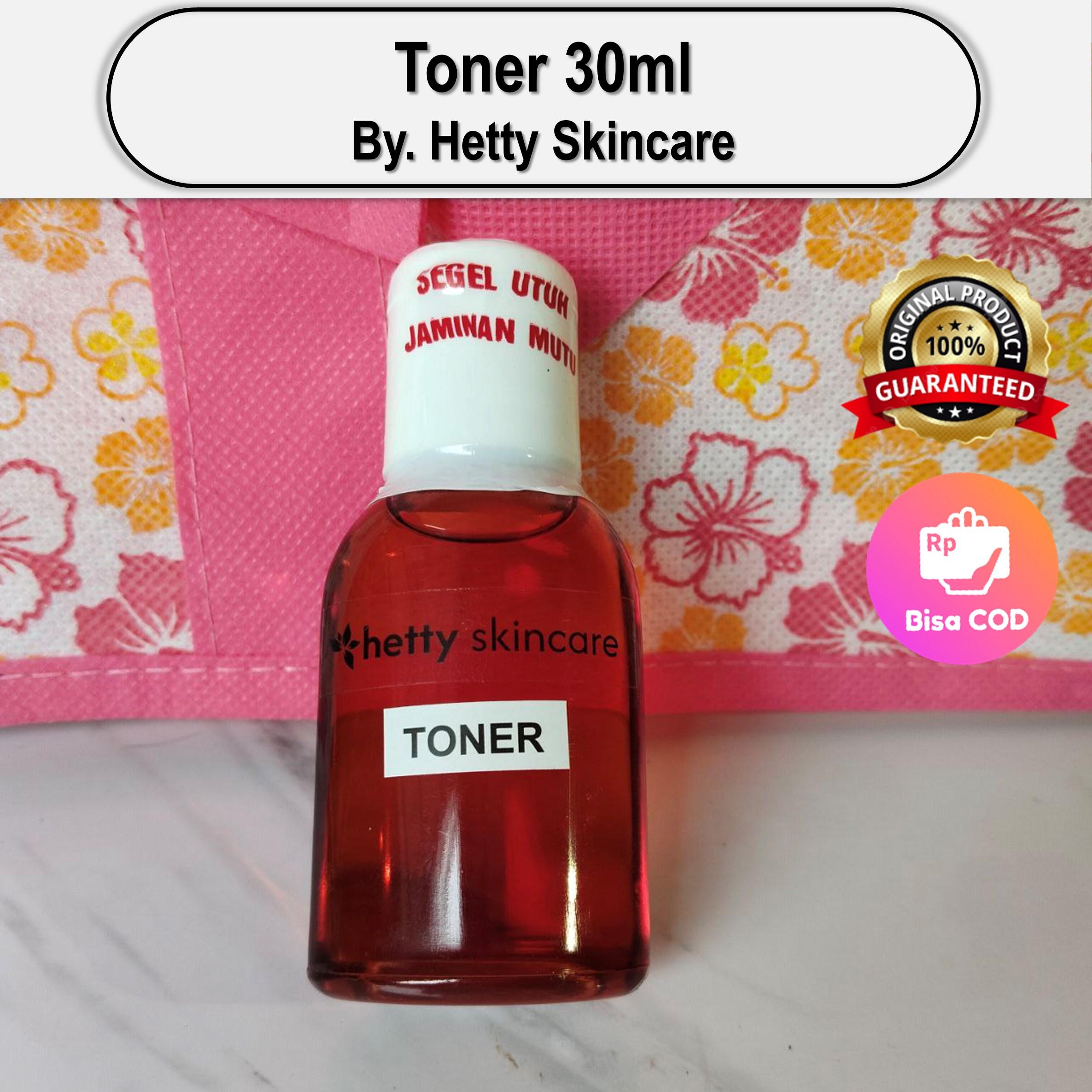 Hetty Skincare - Toner 30ml Ha N - Perawatan Kulit Harian Pembersih debu di wajah