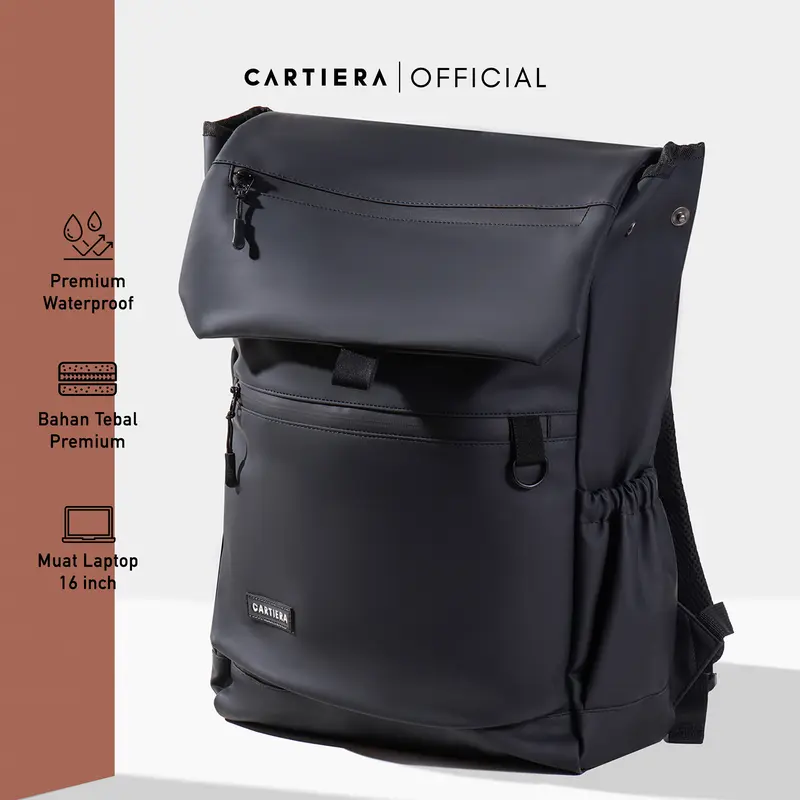 Cartiera Grid Bag Tas Ransel Pria Anti Air Waterproof Backpack Outdoor Traveling Travel Bag 0