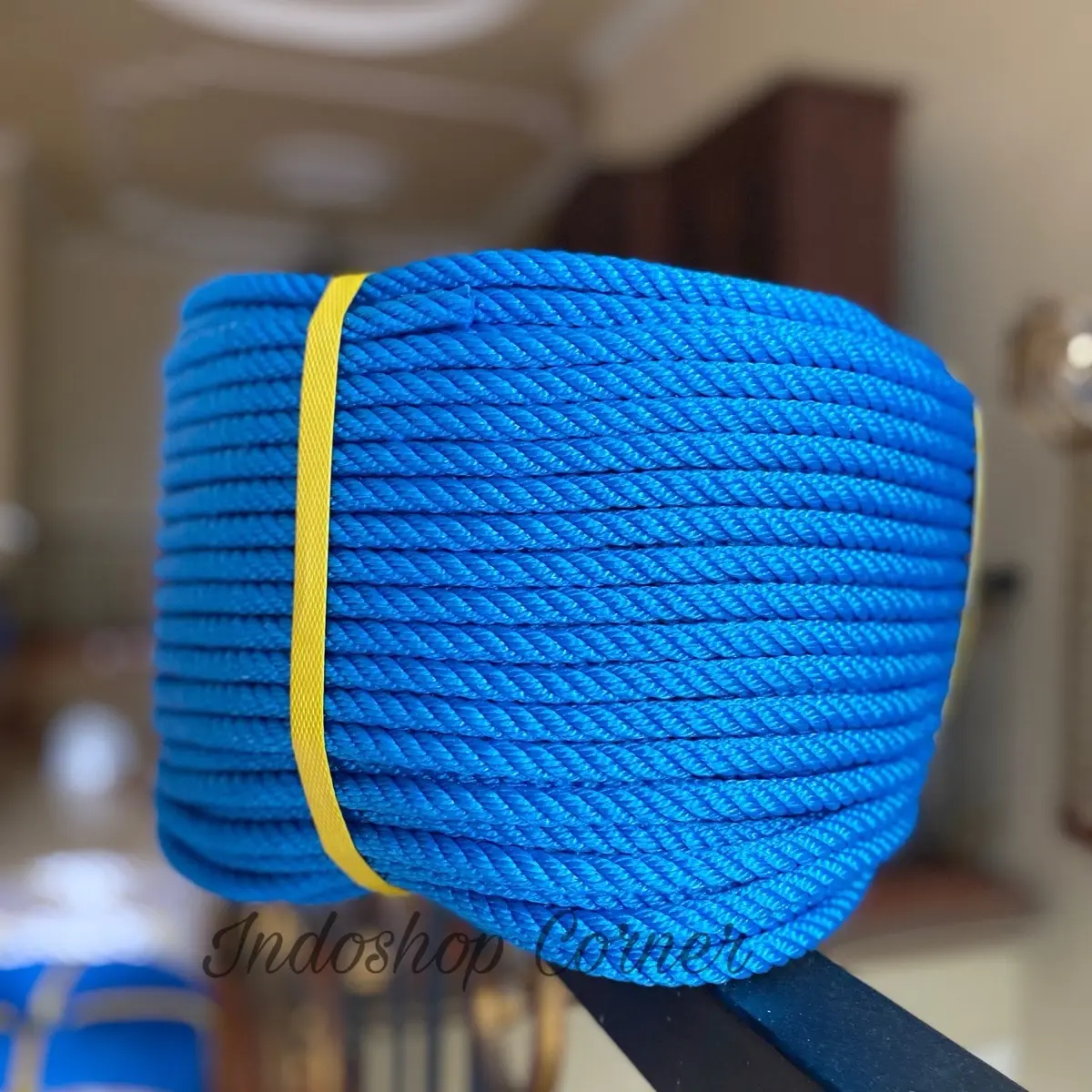 TALI TAMBANG TAMPAR  TEBAL 10 MM (METERAN PER 10 METER) WARNA BIRU