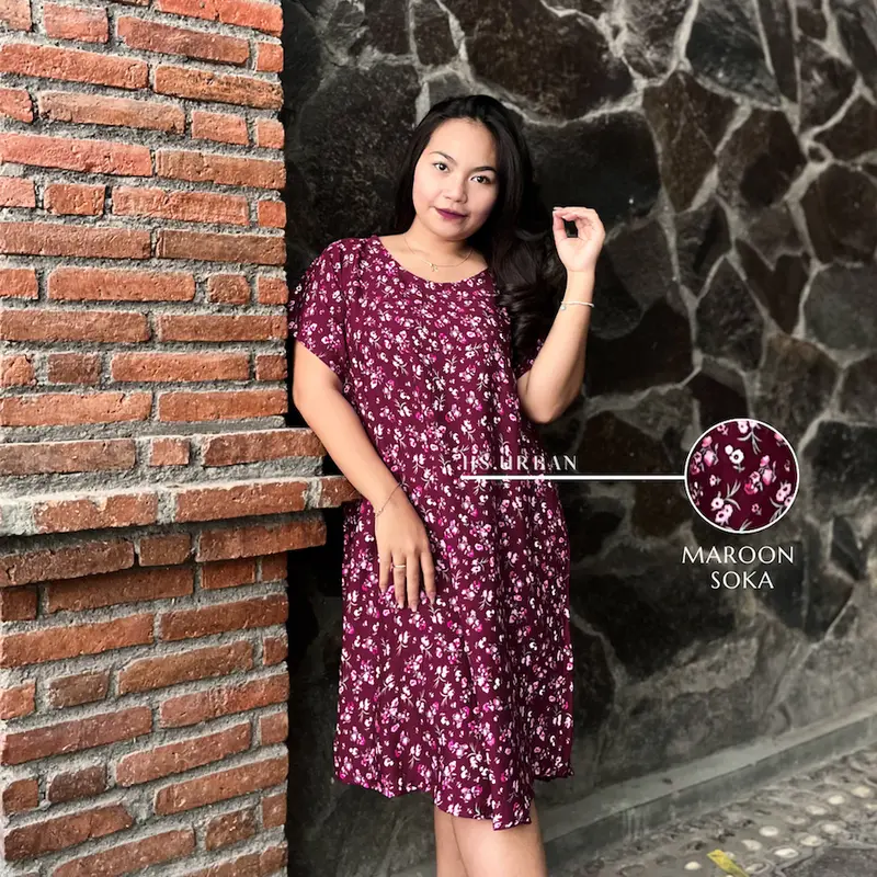 hs.urban - DASTER MEGA JUMBO MOTIF BUNGA BALI BAHAN RAYON PREMIUM 4